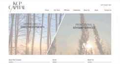 Desktop Screenshot of kcpcapital.com